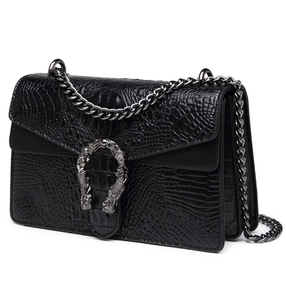 6362 Crossbody Satchel Purses Snake Printed Leather Cross Body Handbags